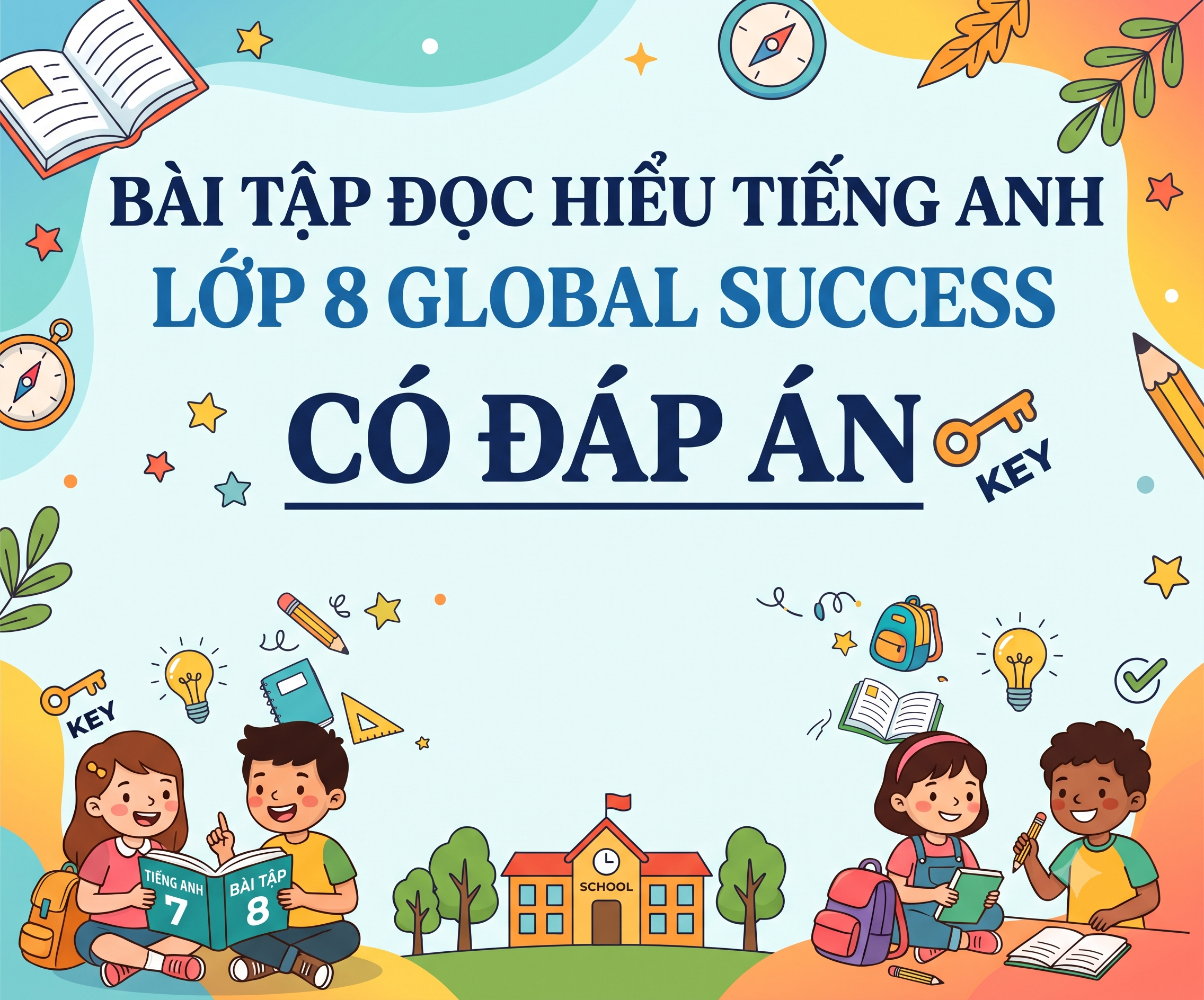 Bài tập đọc hiểu Tiếng Anh lớp 8 Global Success có đáp án